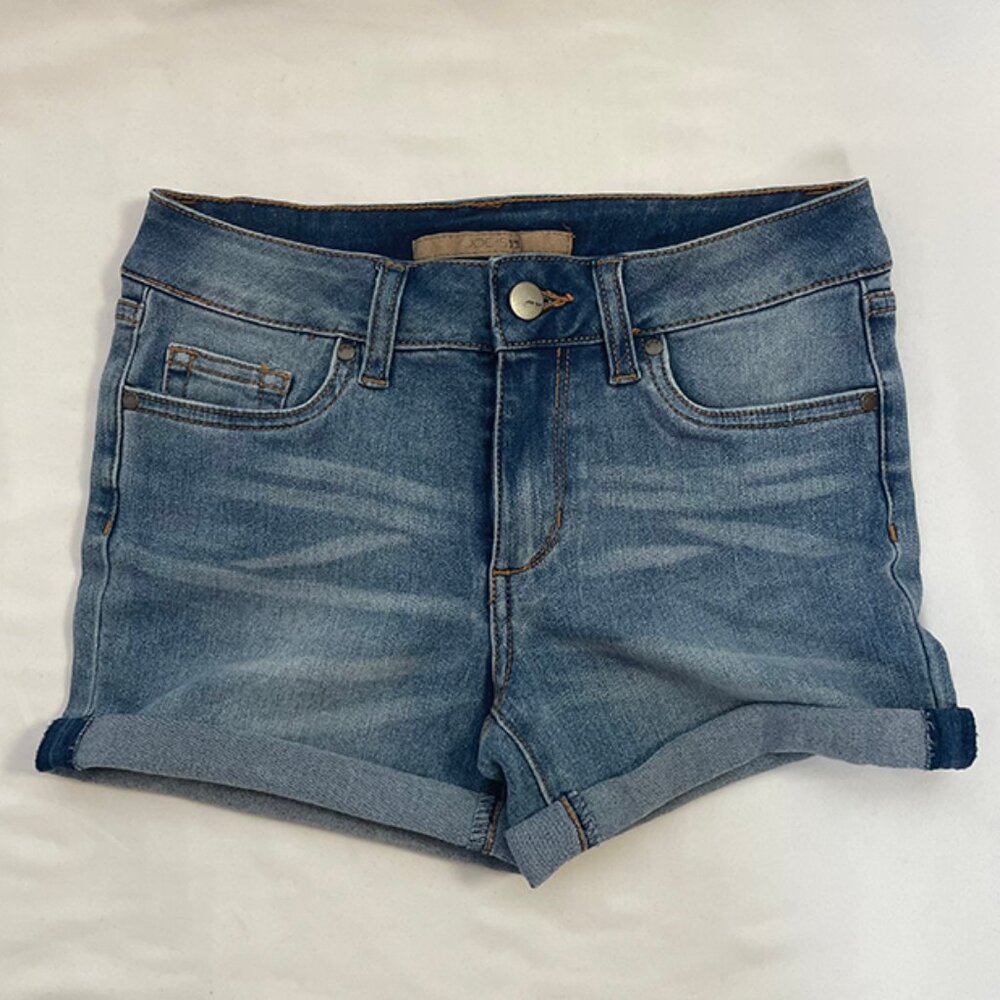 Joe's Jeans Rolled-cuff Girls Shorts | Size 14